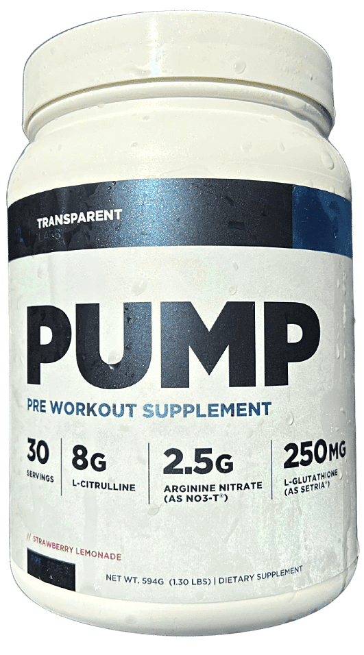 PreSeries Pump by Transparent Labs