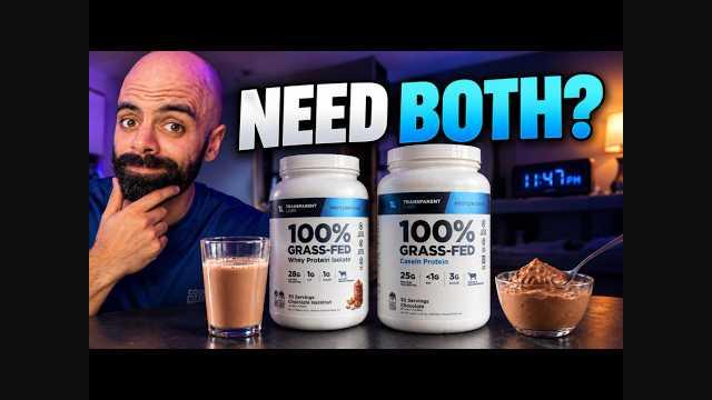 Nader's Casein vs Whey test with the real products