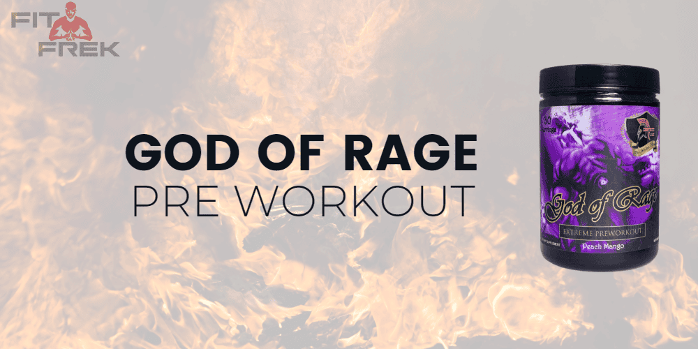 God of Rage PreWorkout Did It Get Better? [2024 Version] FitFrek