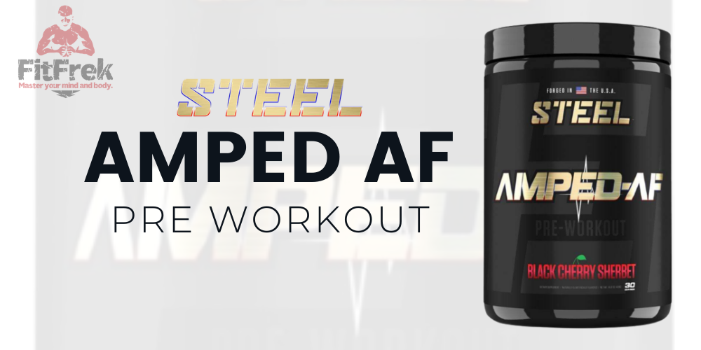 Steel Supplements Charged AF / Pre-Workout / Strength / Energy ANY FLAVOR  CLUMPY