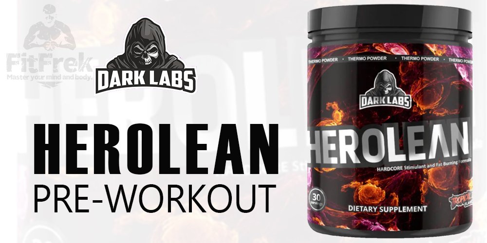 Dark Labs Herolean: 225mg DMHA with GBB For The Ultimate Fat Burner