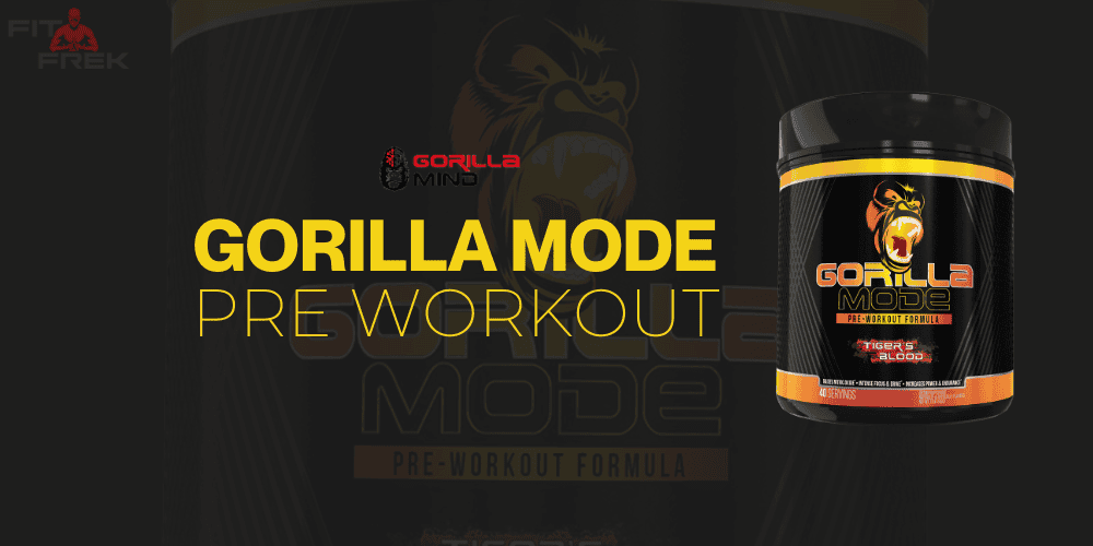 Gorilla Mode Pre Workout Review 30g Scoops (9g Citrulline, 3g
