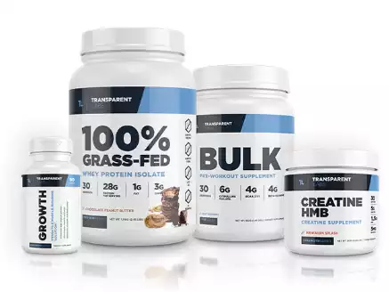 Bulk Muscle Building Essentials Stack by Transparent Labs