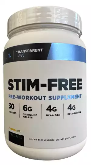 PreSeries STIM-FREE Pre-Workout by Transparent Labs