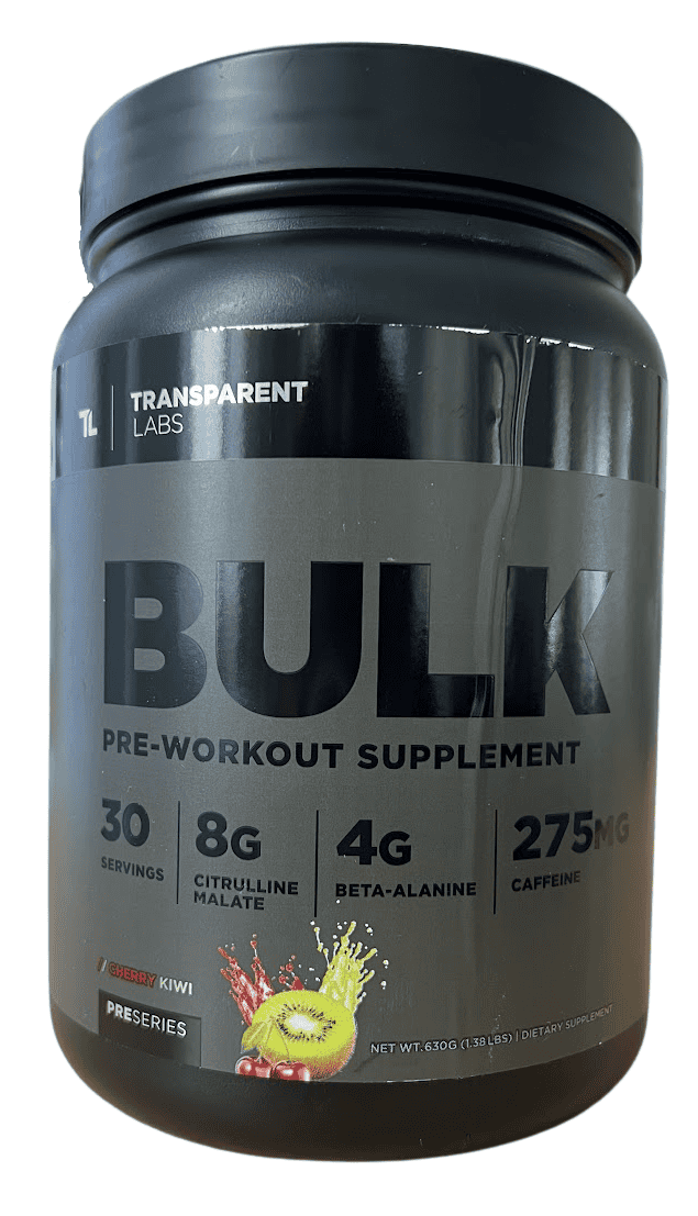 Bulk Black by Transparent Labs