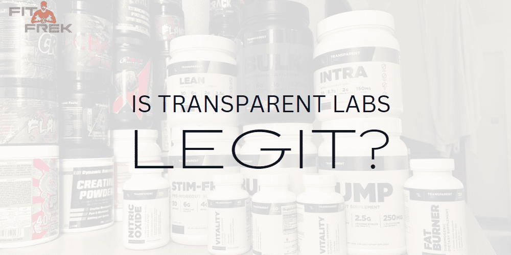 Is Transparent Labs Legit? FitFrek