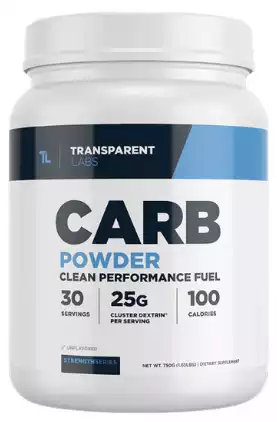 Carb Powder with Cluster Dextrin® by Transparent Labs