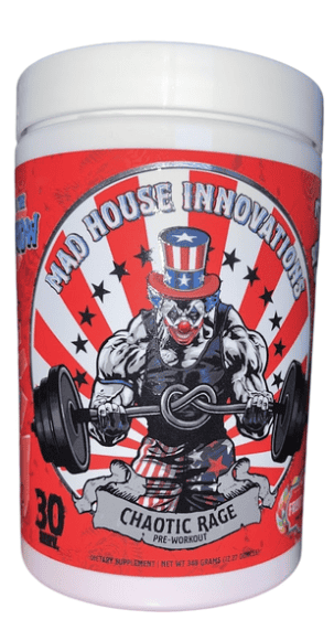 Chaotic Rage Pre Workout by Madhouse Supplements