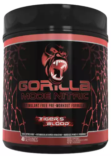 Gorilla Mode Nitric Pre Workout by Gorilla Mind
