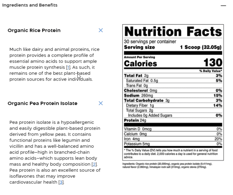 Transparent Labs Organic Vegan Protein Review Is This Pea & Rice Protein Worth It?