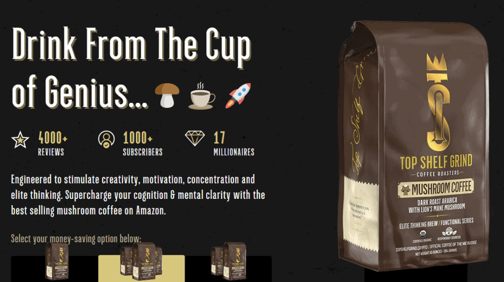 Top Shelf Grind Review Strongest Coffee Company of 2024? FitFrek