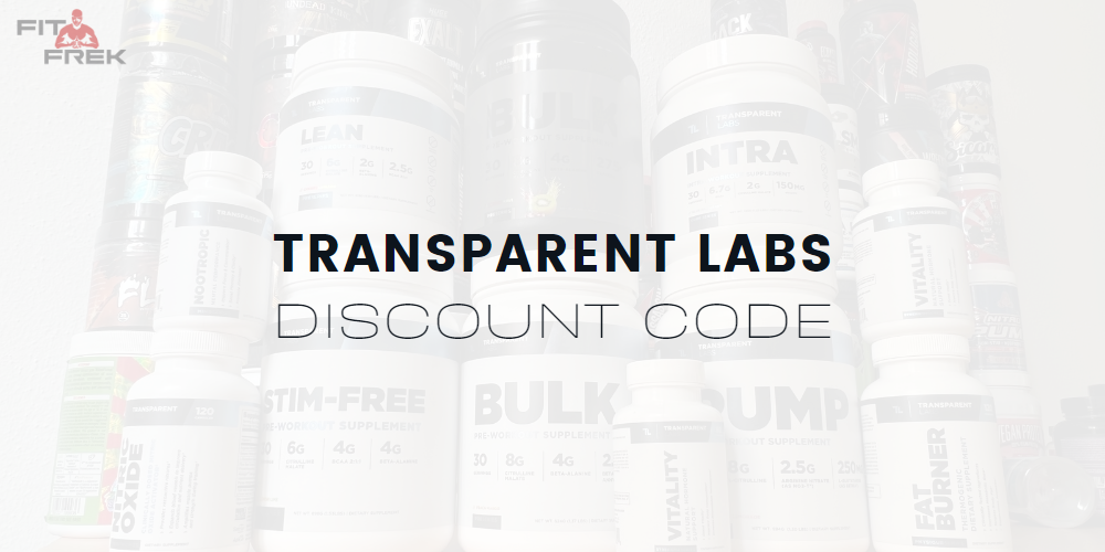 Transparent Labs Discount And Coupon Codes For 2023 FitFrek