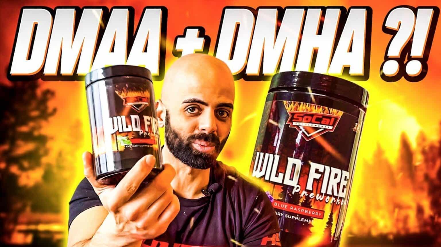 SoCal Supplements Wild Fire Strongest PreWorkout with 100mg 1,3 DMAA