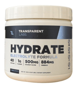 Transparent Labs Hydrate