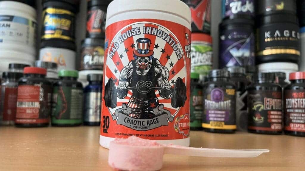 Chaotic Rage Pre Workout Review Mad Energy For Hours FitFrek