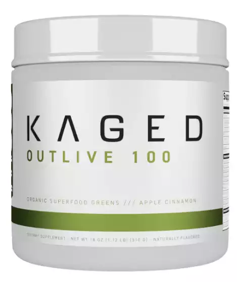 Kaged | Outlive 100 - Organic Greens & Superfoods