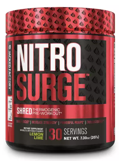 Nitrosurge Shred Pre-Workout by Jacked Factory
