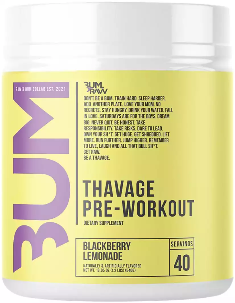 Thavage Pre-Workout by RAW