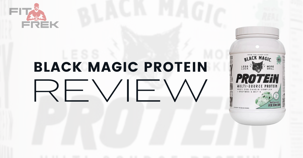 Black Magic Multi Source Protein Review FitFrek   Black Magic Protein Review 