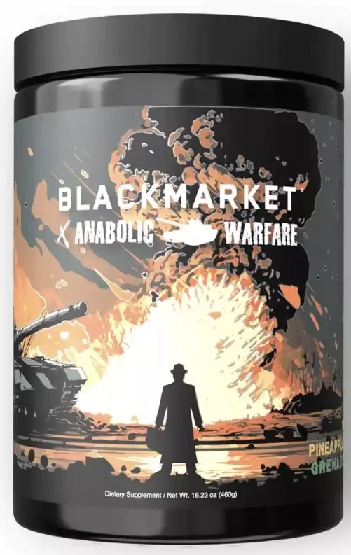 Black Market x Anabolic Warfare Pre Workout