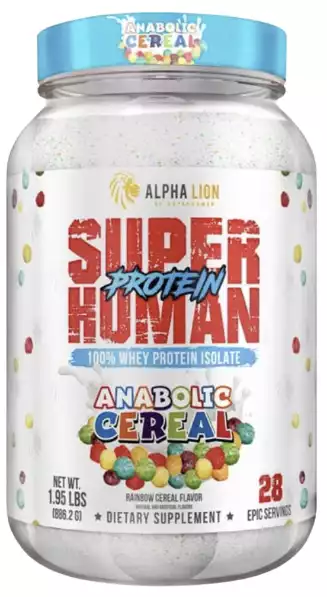 SuperHuman Whey Protein Isolate by Alpha Lion