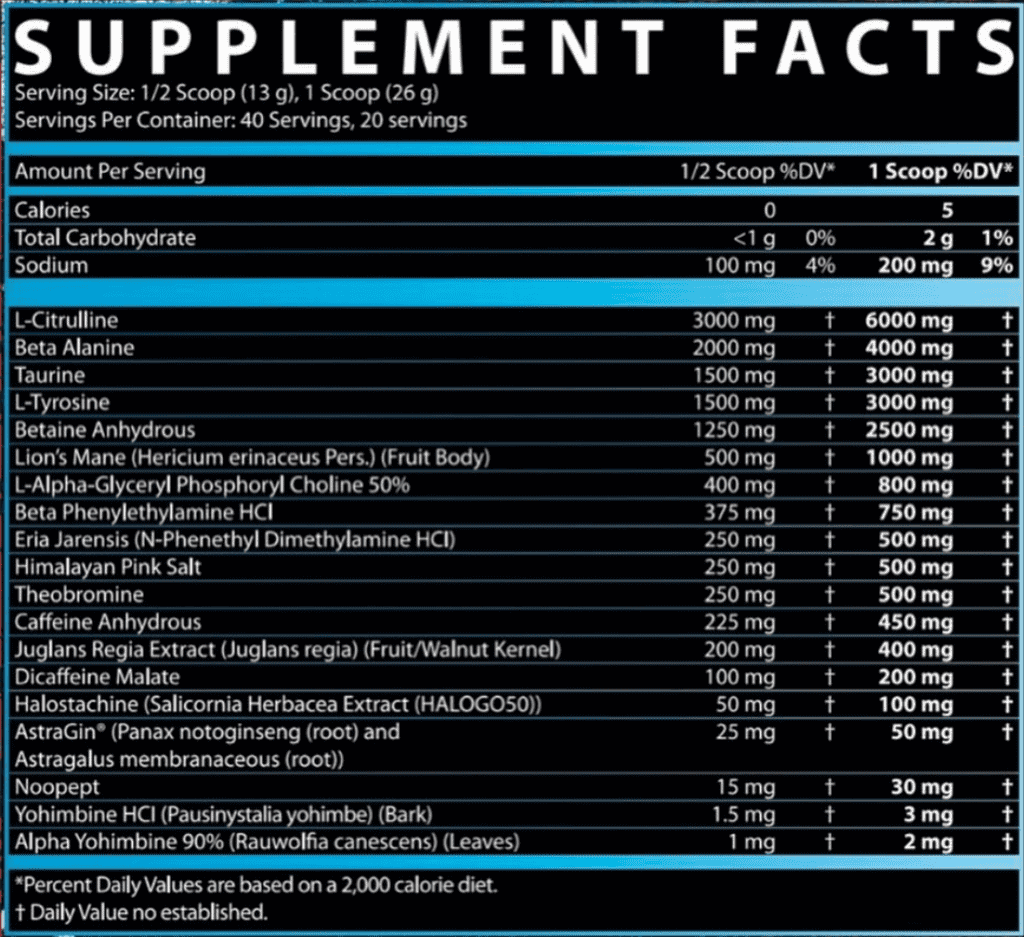 Assassin V8 PreWorkout 400mg DMHA, 100mg Halostachine and More FitFrek