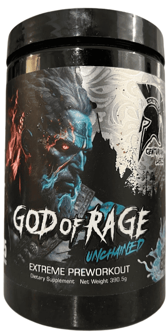 God of Rage Unchained Pre Workout by Centurion Labz