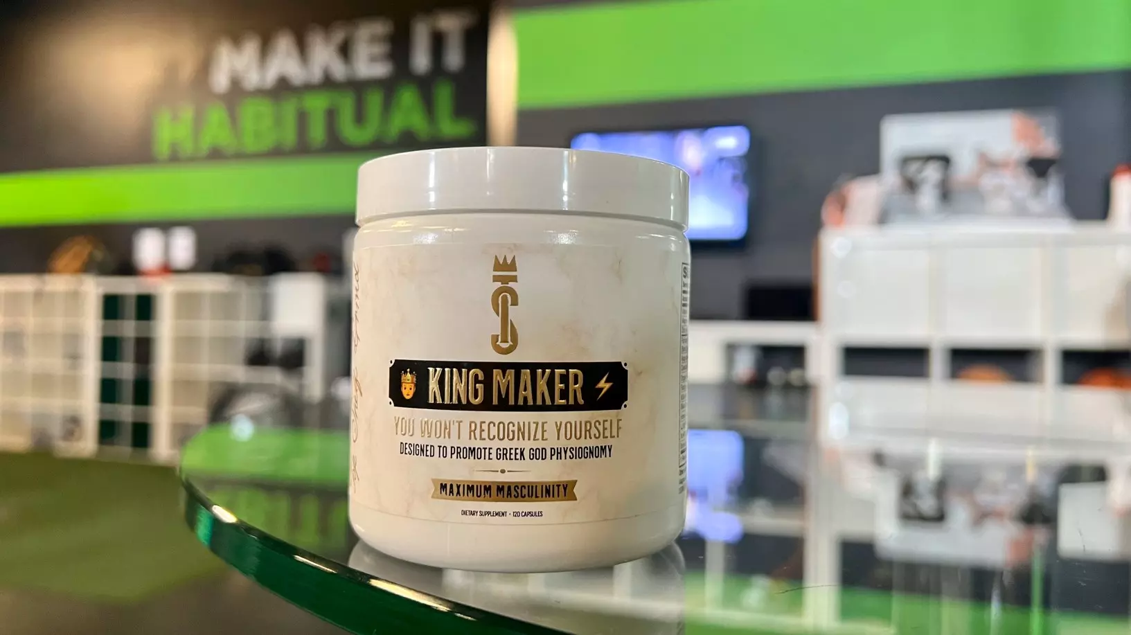 Top Shelf Grind King Maker, 13-in-1 Anabolic Supplement for Men to Increase  Stamina, Lean Muscle Growth & Recovery, NO Booster with Tongkat Ali