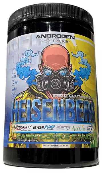 Heisenberg Pre Workout by Androgen Factory