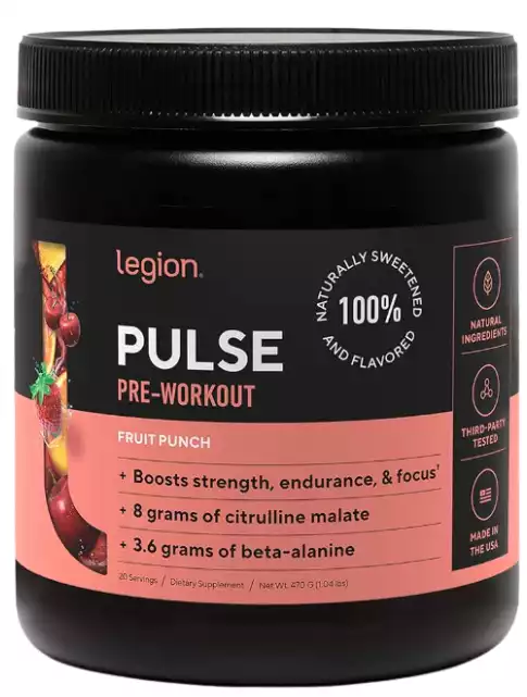 All-Natural Pre-Workout by Legion Pulse