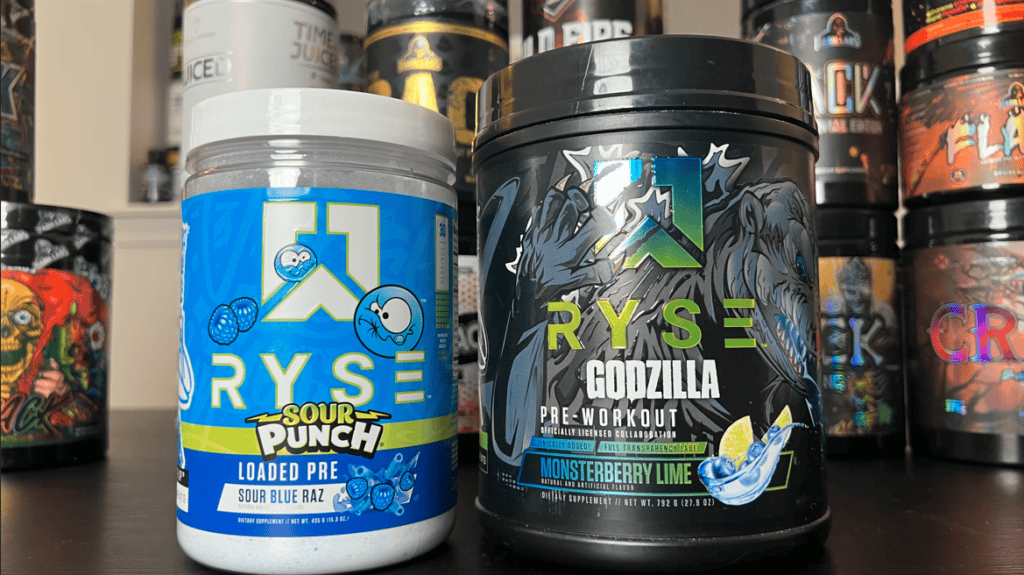 Ryse Loaded PreWorkout vs Ryse Godzilla Which Is Better?