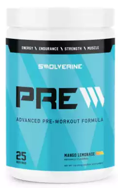 Swolverine PRE: Natural Non-Stim Pre-Workout