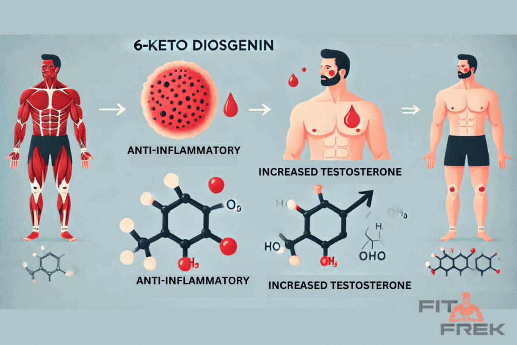 6Keto Diosgenin Natural Muscle Growth Aid FitFrek