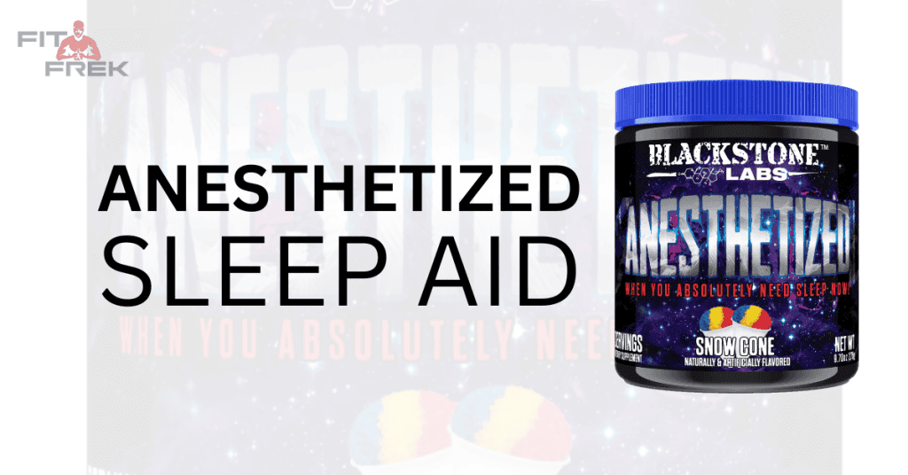 Anesthetized by Blackstone Labs: A Detailed Analysis