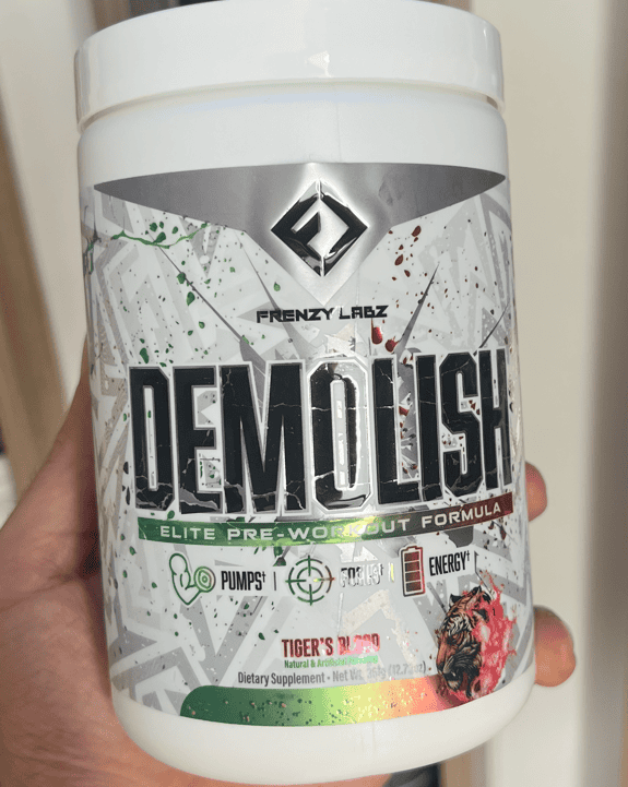 Demolish Pre Workout by Frenzy Labz