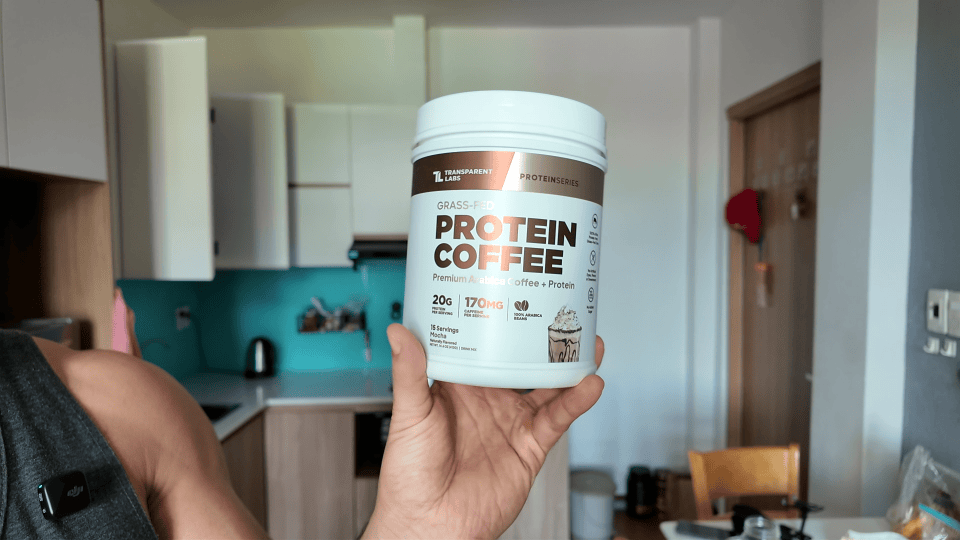 mocha protein coffee transparent labs