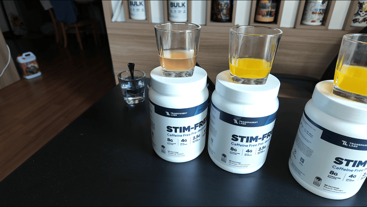 tropical punch stim free flavor ranking transparent labs testing (1)