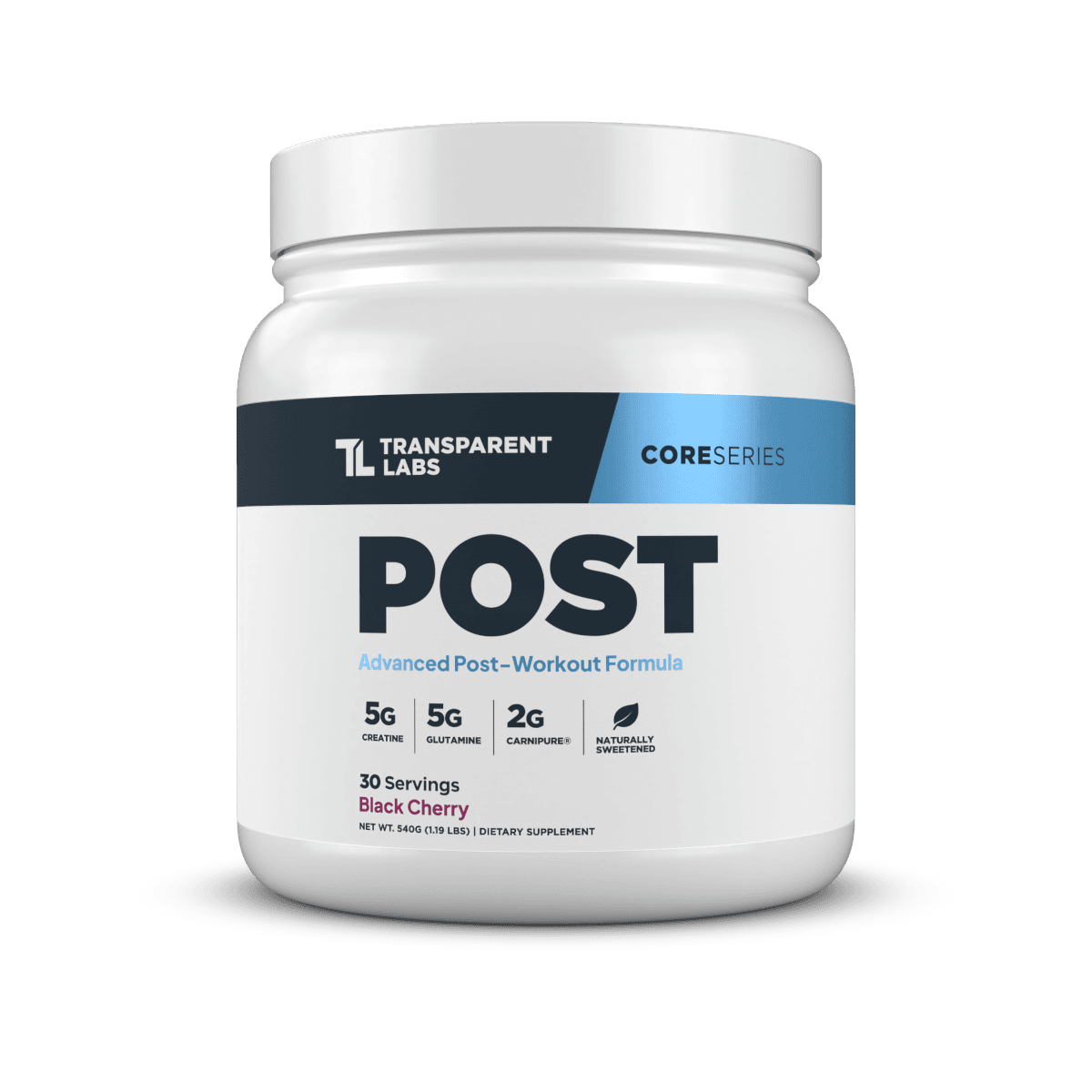 Transparent Labs Post Workout current product